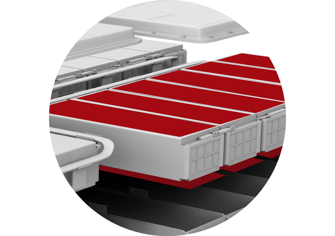 Batteriekonstruktion-Waermemanagement