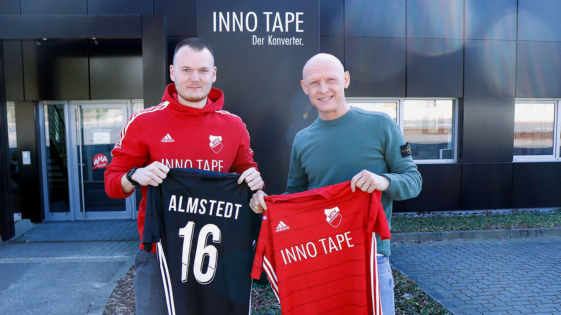 INNO TAPE ist Hauptsponsor des MTV Almstedt INNO TAPE ist Hauptsponsor des MTV Almstedt