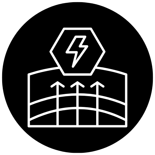 Icon Oberflächenenergie